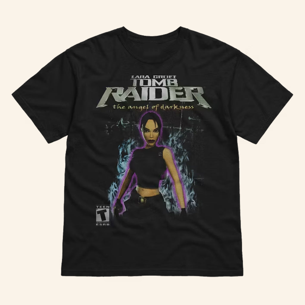 Socpens Merch Tomb Raider Angel Of Darkness T-Shirt Birthday Presents For Him - Lily Birch Market