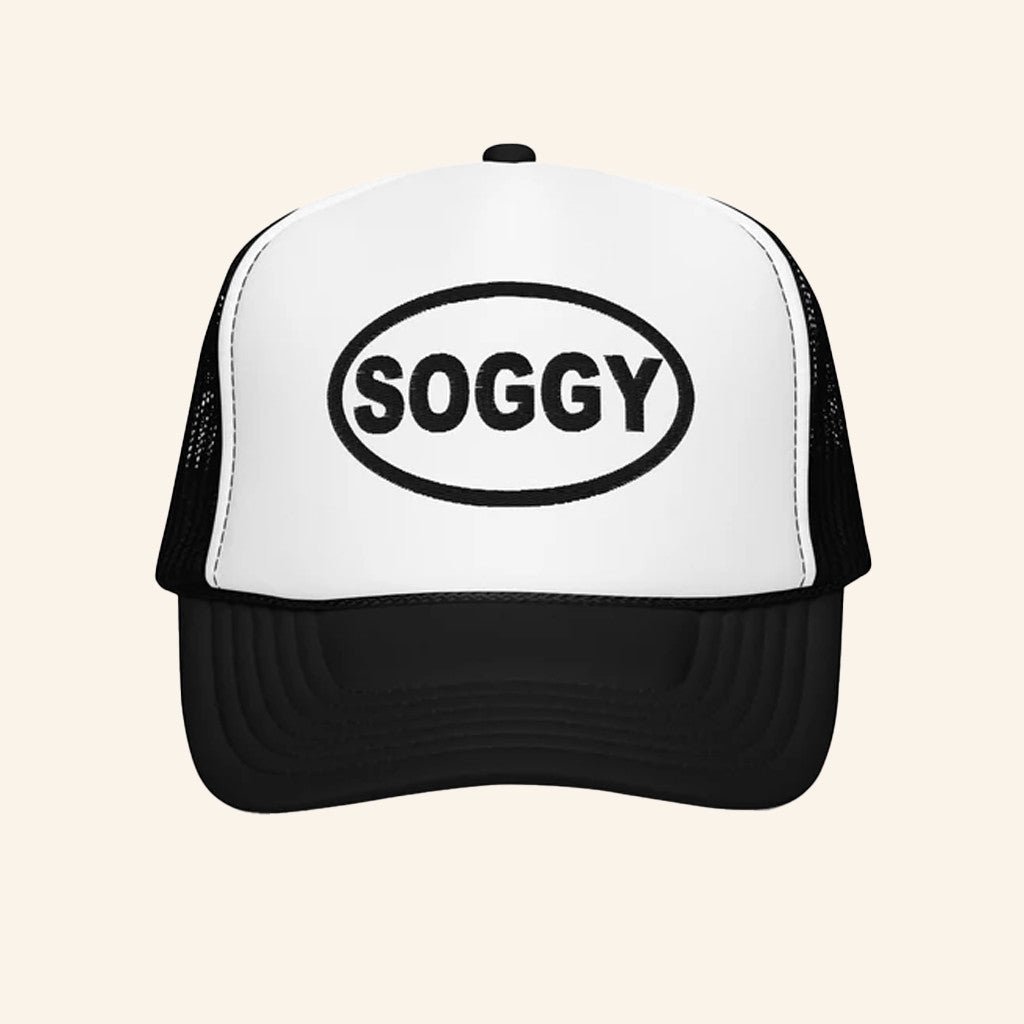 Soggy Merch Soggy Oval Foam Trucker Hat Christmas Gifts For Boyfriend - Lilybirchmarket