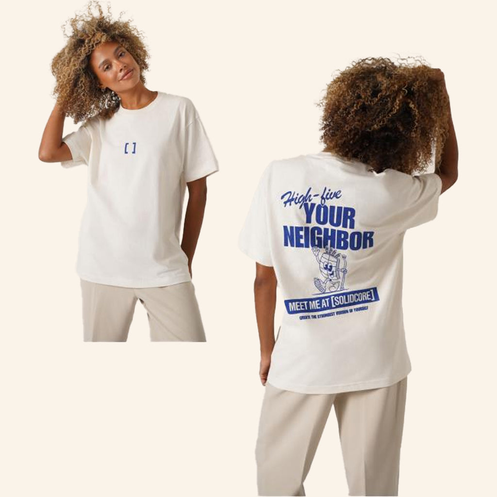 Solidcore Merch High Five Your Neighbor T-Shirt Christmas Gifts For Wife - Lily Birch Market