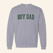 Son Of A Boy Dad Merch Boy Dad Crewneck Sweatshirt Present For Husband - Lilybirchmarket