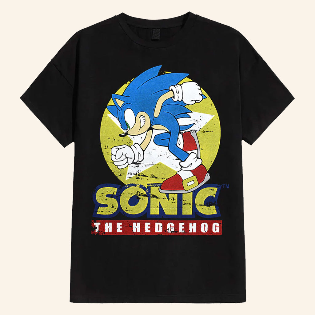 Sonic The Hedgehog Merch Hedgehog T-Shirt Sonic Merch Gifts For Boyfriend - Lily Birch Market