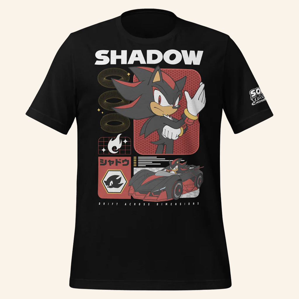 Sonic The Hedgehog Merch Shadow Racing Power T-Shirt Great Gifts For Friends - Lily Birch Market