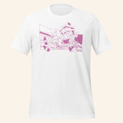 Sonic The Hedgehog Merch Sonic And Amy Wallpaper Cover Story T-Shirt Gifts For Her - Lily Birch Market