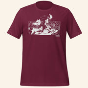 Sonic The Hedgehog Merch Sonic And Knuckles Wallpaper Cover Story T-Shirt Gifts For Sisters - Lily Birch Market