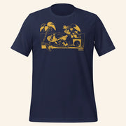 Sonic The Hedgehog Merch Sonic And Tails Wallpaper Cover Story T-Shirt Present For Wife - Lily Birch Market