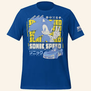 Sonic The Hedgehog Merch Sonic Speed T-Shirt Gifts For Boyfriend - Lily Birch Market