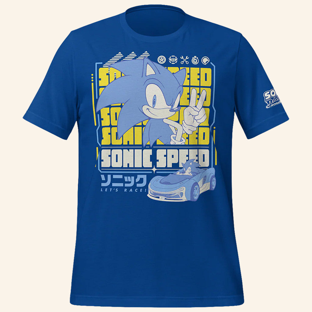 Sonic The Hedgehog Merch Sonic Speed T-Shirt Gifts For Boyfriend - Lily Birch Market