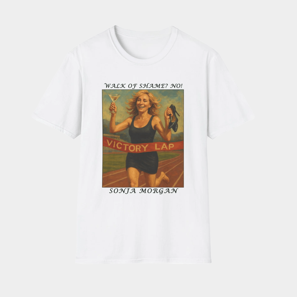 Sonja Morgan Walk Of Shame No Victory Lap T-Shirt Good Gifts For Sister - Lily Birch Market