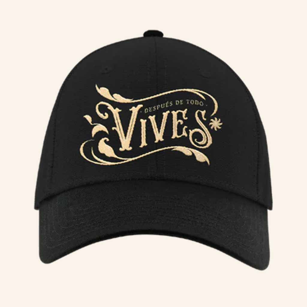 Sony Music Latin Merch Vives Black Hat Embroidered Best Christmas Gifts For Dad - Lilybirchmarket