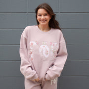 Sorority Merch Bows And Flowers Sorority Sweatshirt Christmas Gifts For Daughter - Lilybirchmarket