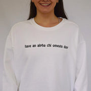 Sorority Merch Daisy Doodle Sorority Crewneck Sweatshirt Gift Ideas For Sister - Lilybirchmarket