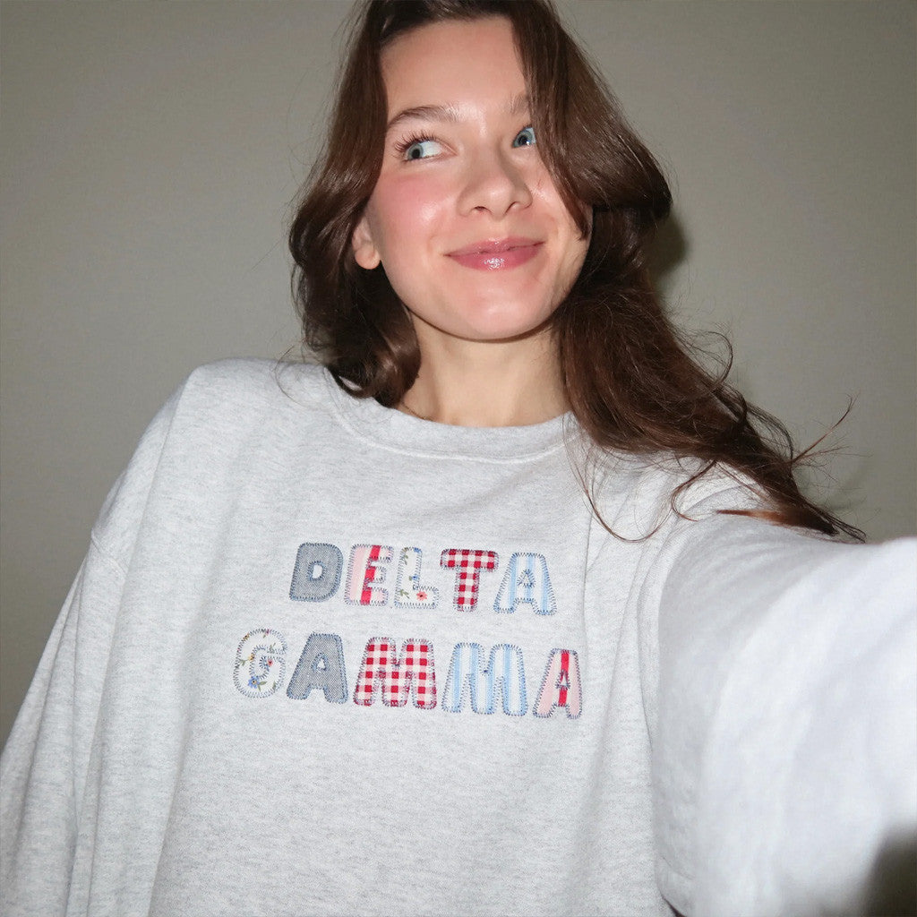 Sorority Merch Delta Gamma Sorority Sweatshirt Christmas Gift Ideas For Daughter - Lilybirchmarket