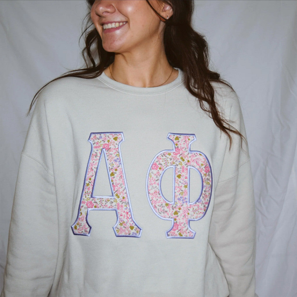 Sorority Merch Flowers Sorority Sweatshirt Christmas Presents For Girlfriend - Lilybirchmarket
