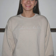 Sorority Merch Handwritten Script Executive Board Sweatshirt Embroidered Gifts For Sister - Lilybirchmarket