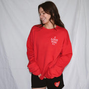 Sorority Merch I Love You Sorority Sweatshirt Birthday Gifts For Daughter - Lilybirchmarket