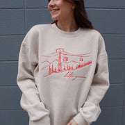 Sorority Merch Let's Hit The Slopes Sorority Sweatshirt Gift Ideas For Her - Lilybirchmarket