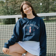 Sorority Merch Lighthouse Yacht Club Sorority Sweatshirt Embroidered Christmas Gifts For Her - Lilybirchmarket