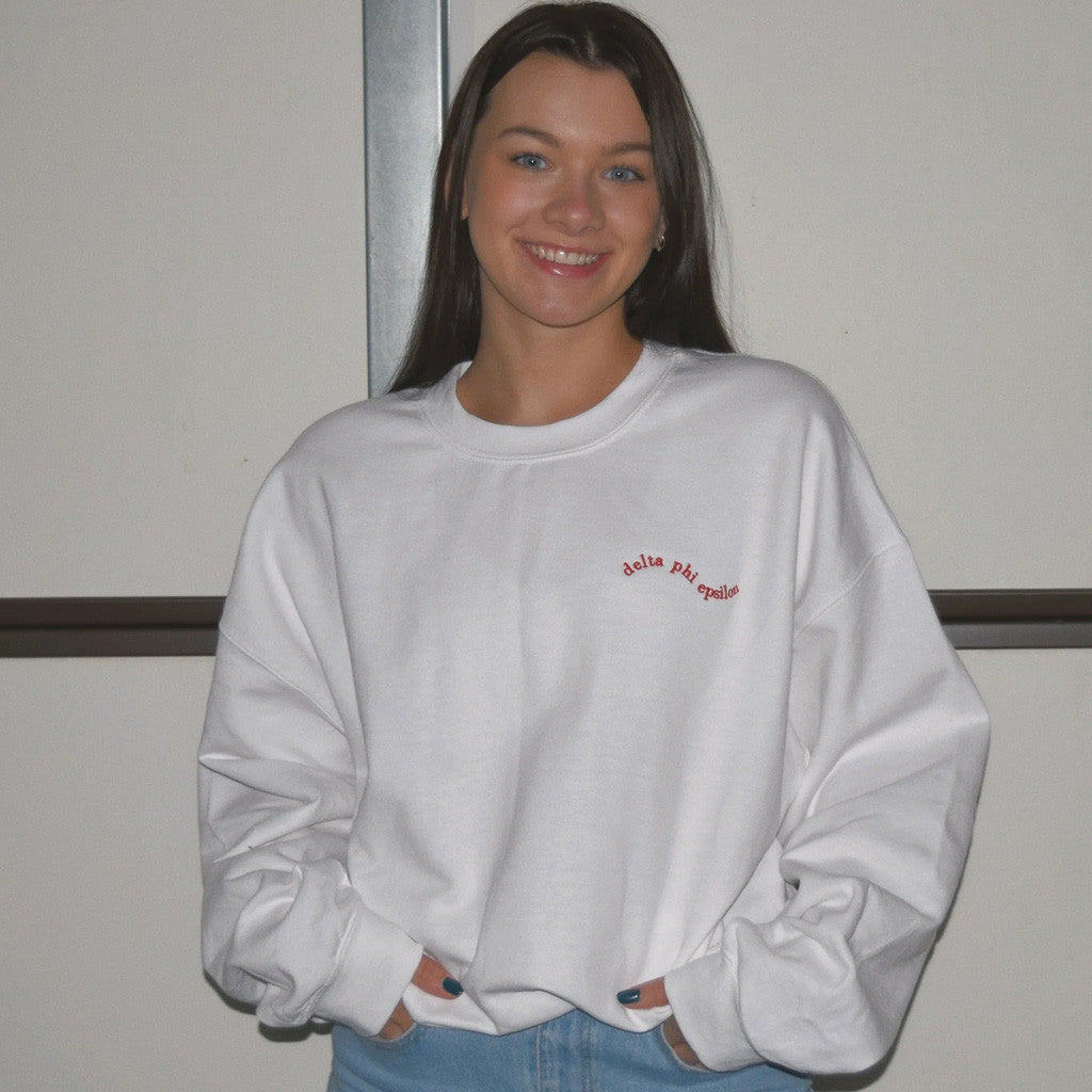 Sorority Merch Making Waves Sorority Sweatshirt Embroidered Gifts For Best Friends - Lilybirchmarket