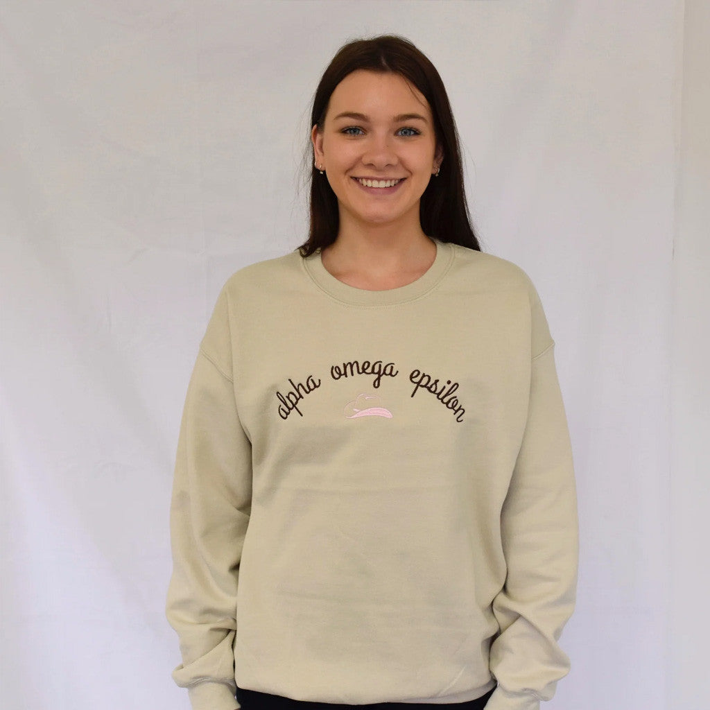 Sorority Merch Rodeo Inspired Sorority Sweatshirt Embroidered Birthday Present For Sister - Lilybirchmarket