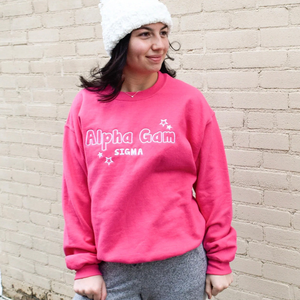 Sorority Merch Shine Bright Crewneck Sorority Sweatshirt Birthday Presents For Her - Lilybirchmarket