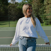 Sorority Merch Simply Sweet Sorority Family Sweatshirt Embroidered Gift Ideas For Friends - Lilybirchmarket