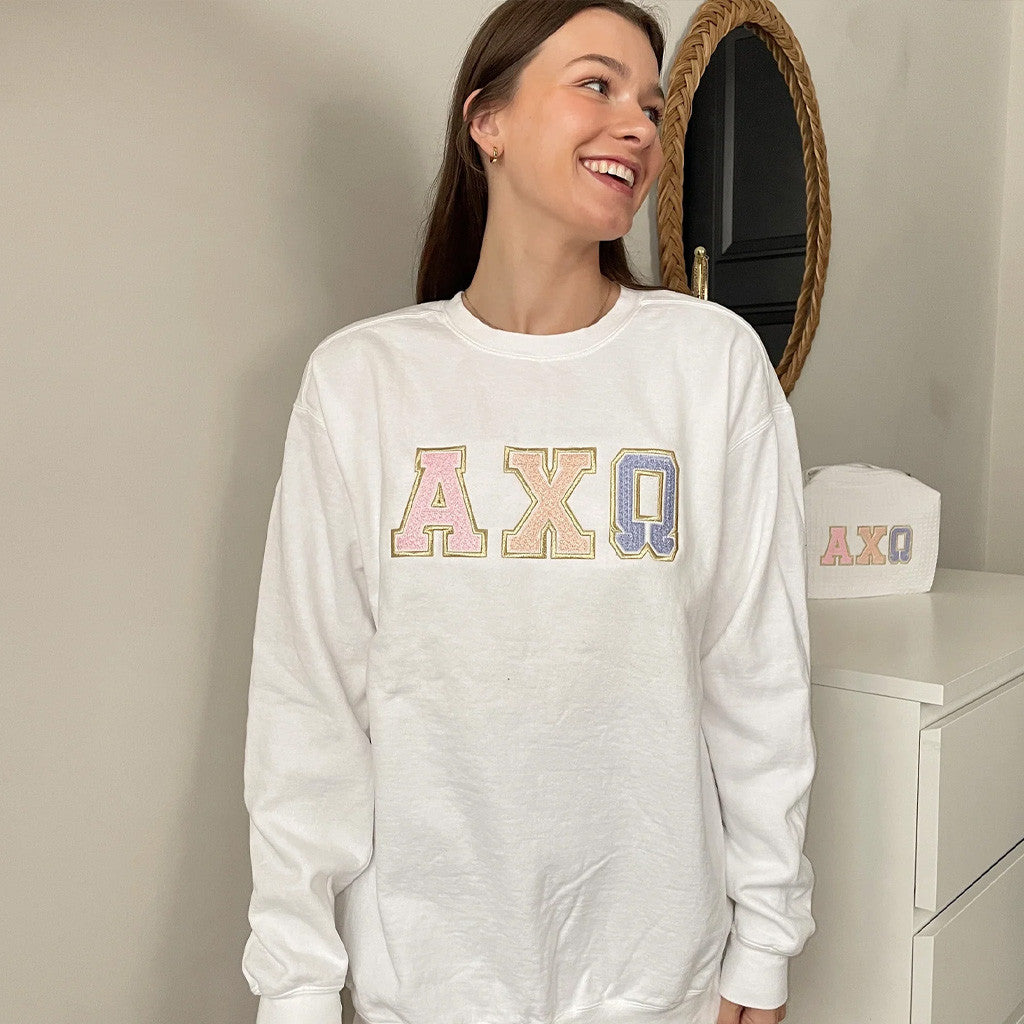 Sorority Merch Sorority Crewneck Sweatshirt Birthday Gifts For Sister - Lilybirchmarket