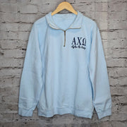 Sorority Merch Sorority Quarter Zip Sweatshirt Gift Ideas For Daughter - Lilybirchmarket
