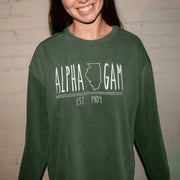 Sorority Merch Sorority State of Mind Sweatshirt Xmas Gifts For Friends - Lilybirchmarket