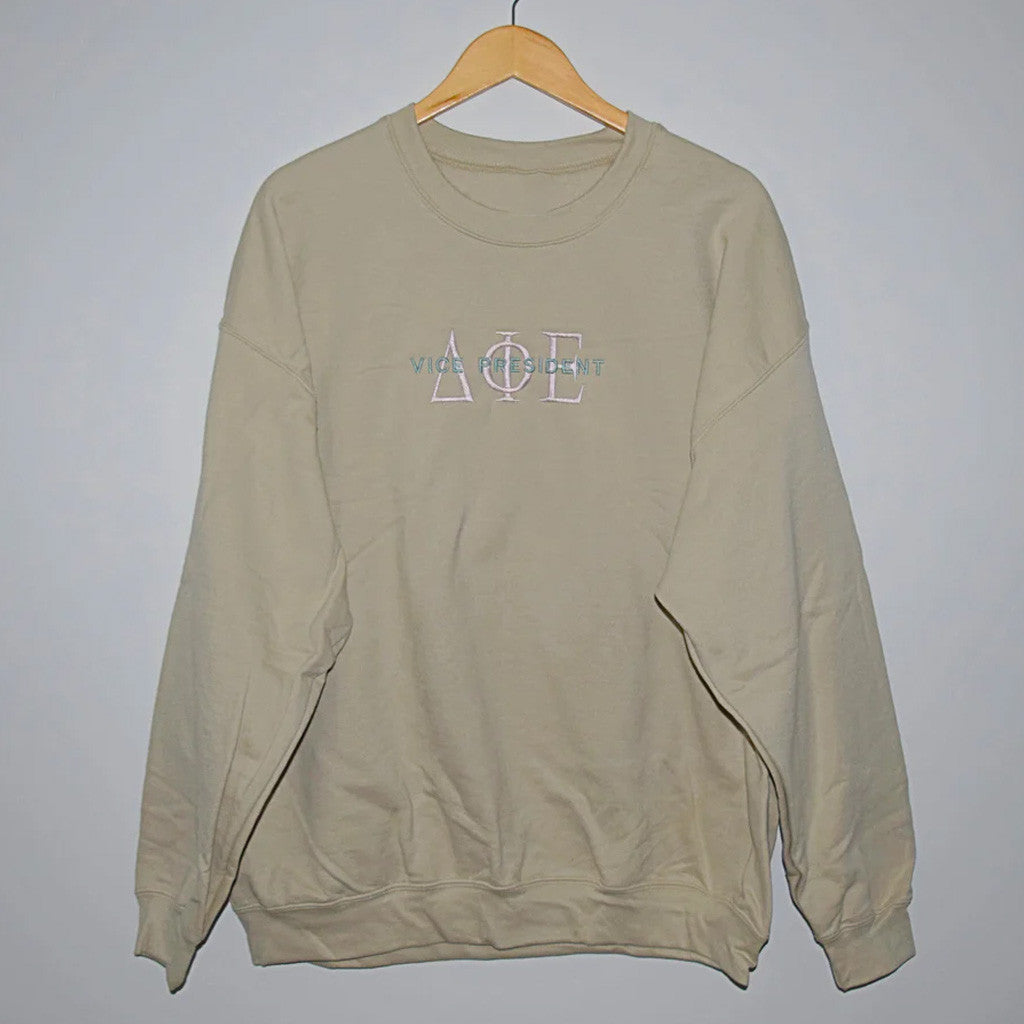 Sorority Merch Sorority Sweatshirt Embroidered Xmas Gifts For Best Friends - Lilybirchmarket