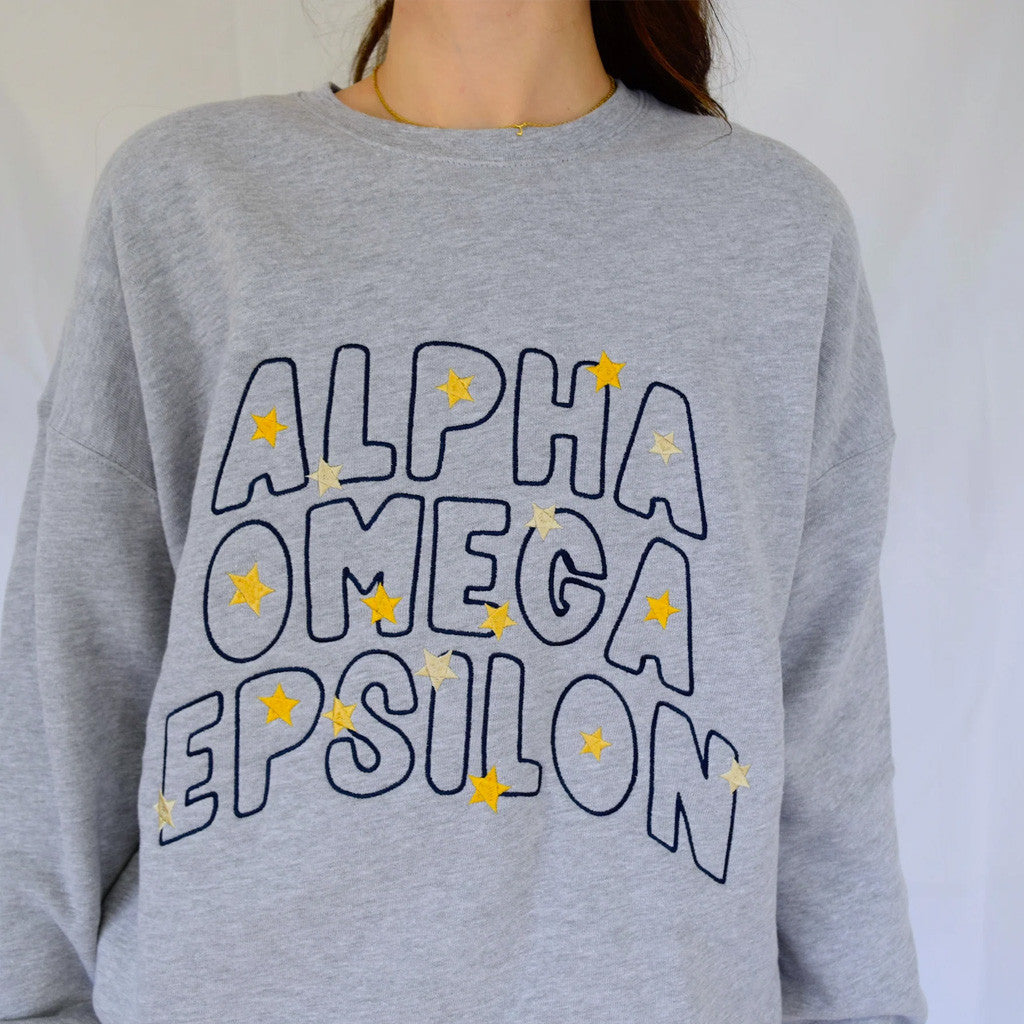 Sorority Merch Under the Stars Sorority Sweatshirt Birthday Presents For Best Friends - Lilybirchmarket