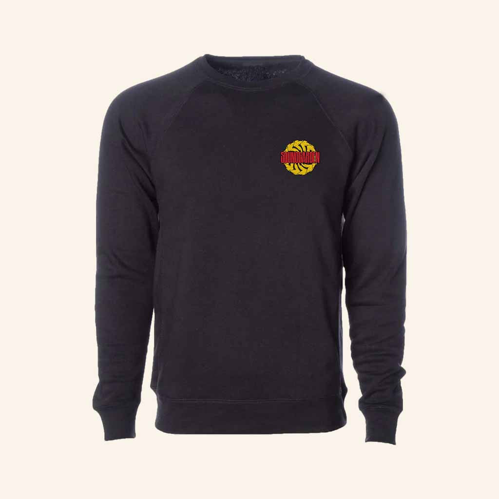 Soundgarden Merch Soundgarden Logo Black Sweatshirt Best Gifts For Music Lovers - Lilybirchmarket