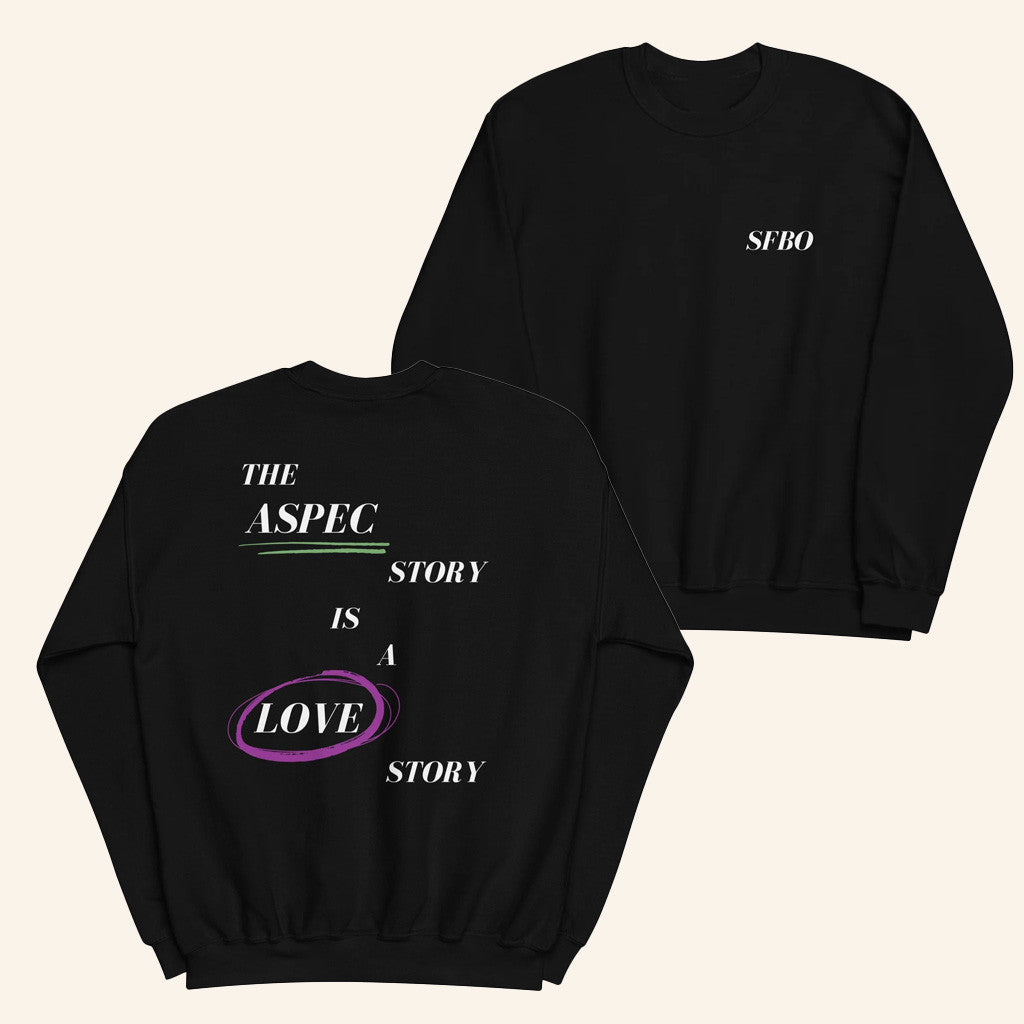 Sounds Fake Pod Merch The Aspec Story Sweatshirt Gifts For Him - Lilybirchmarket