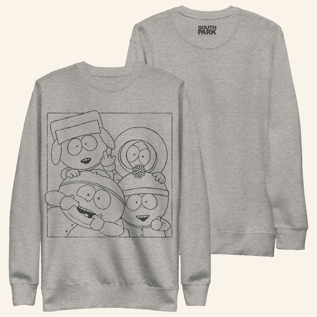 South Park Merch South Park Boys Crewneck Sweatshirt Gifts For Friends - Lilybirchmarket