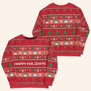 South Park Merch South Park Happy Holidays Ugly Sweatshirt Christmas Gifts For Boyfriend - Lilybirchmarket
