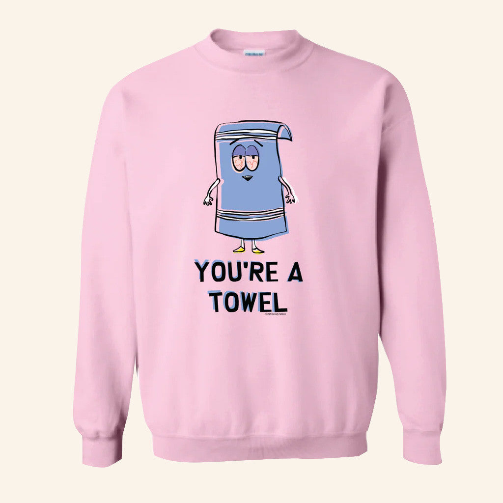South Park Merch South Park Towelie You're A Towel Sweatshirt Christmas Gifts For Daughter - Lilybirchmarket