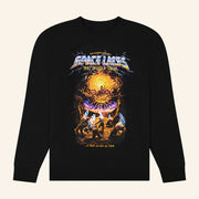 Space Laces Merch 1987 World Tour Crewneck Sweatshirt Gifts For DJ Fans - Lilybirchmarket