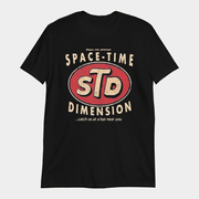 Space Time Dimension Catch Us At A Bar Near You Soft T-Shirt Gift Ideas For Dad - Lily Birch Market