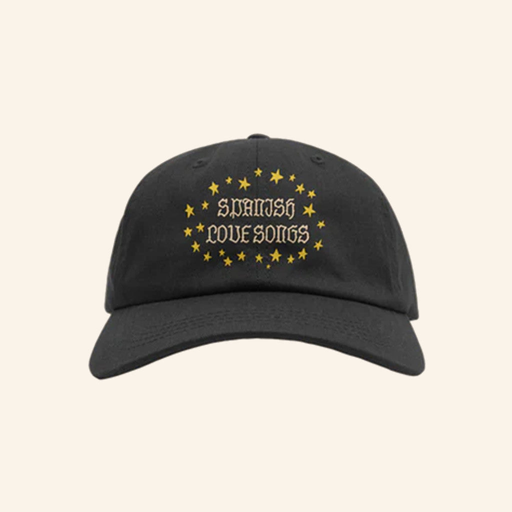 Spanish Love Songs Merch Embroidered Stars Hat Black Xmas Gifts For Rock Fans - Lilybirchmarket