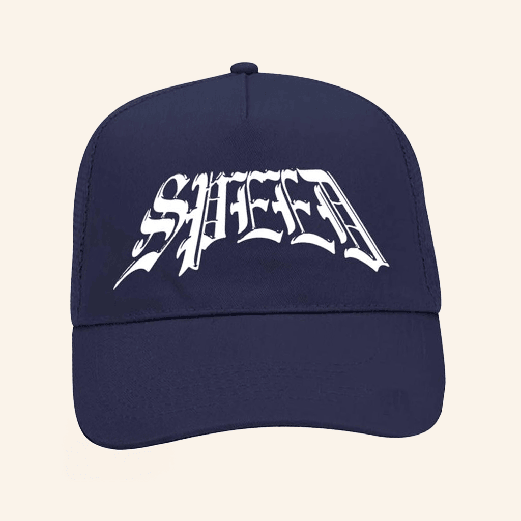Speed Merch Kirin Navy Trucker Cap Birthday Gift Ideas For Him - Lilybirchmarket