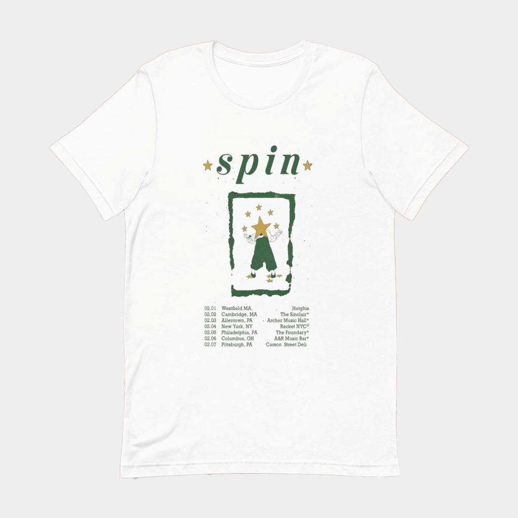 Spin February Tour 2026 Dates T-Shirt Good Gifts For Friends - Lily Birch Market