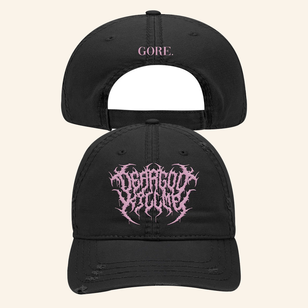 Spinefarm Merch Gore Gdkm Black Dad Hat Gifts For Brother - Lilybirchmarket
