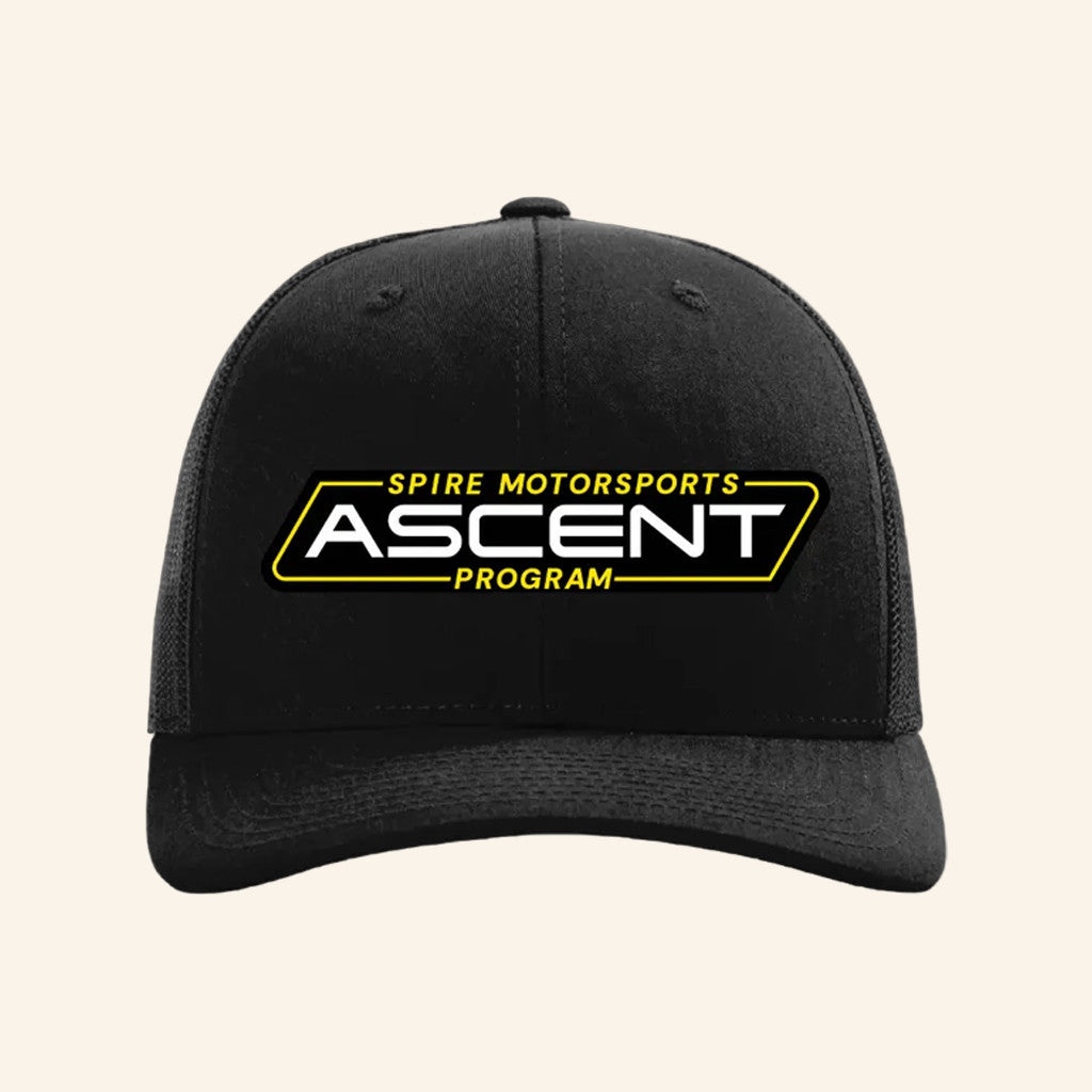 Spire Motorsports Merch Spire Motorsports Ascent Program Trucker Hat Gifts For Dad - Lilybirchmarket