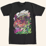Splatoon Merch Splatoon Character T-Shirt Birthday Gifts For Husband - Lily Birch Market