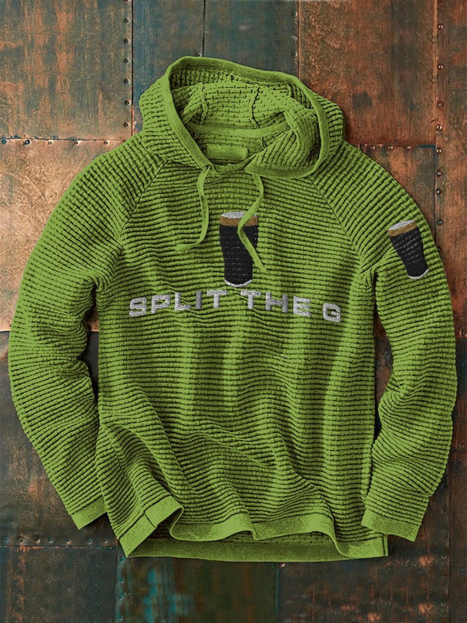 Split The G Guinness Beer Hoodie Funny St Patrick's Day Apparel Gifts For Brothers - Lilybirchmarket