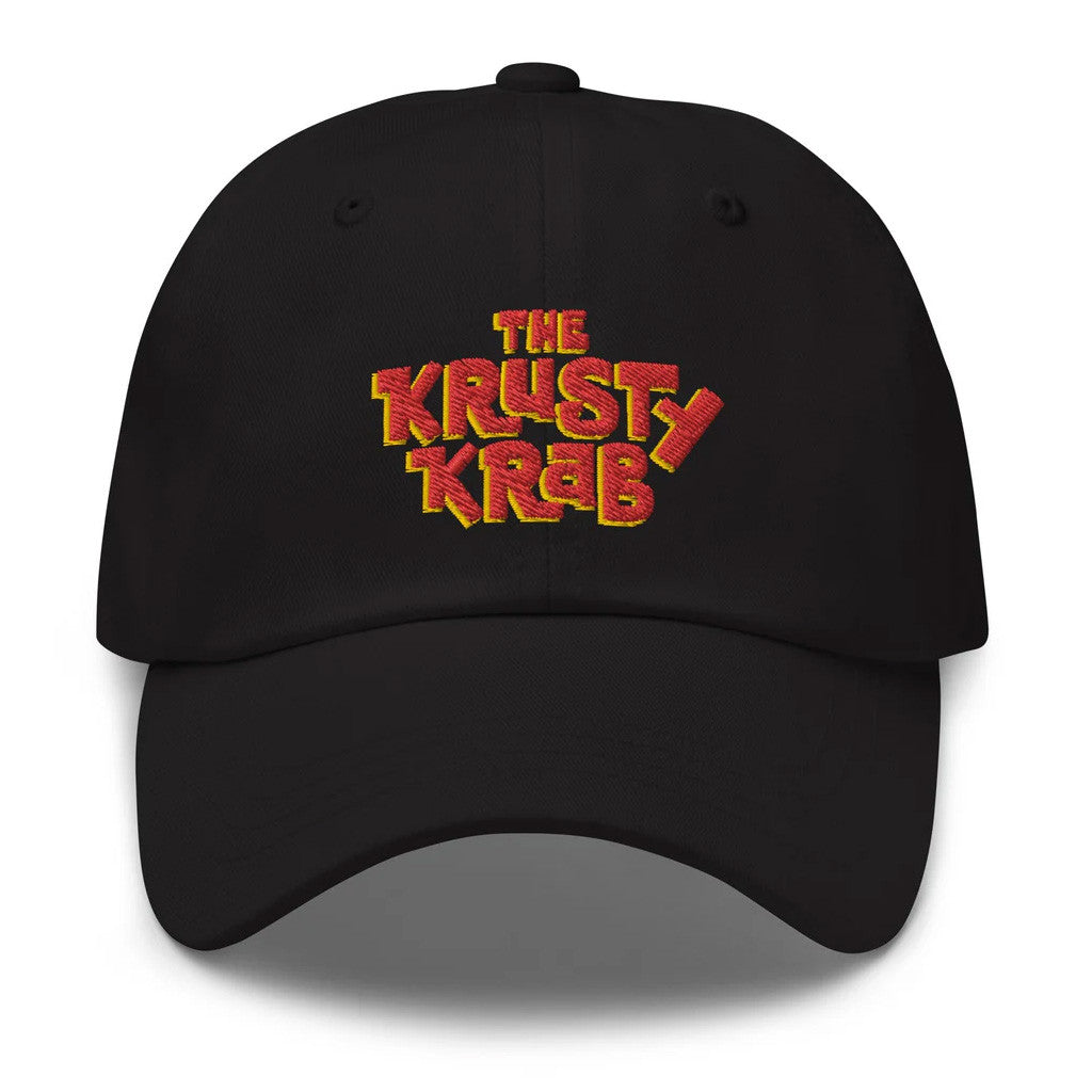 SpongeBob SquarePants Merch The Krusty Krab Embroidered Hat Gifts For Brothers - Lilybirchmarket