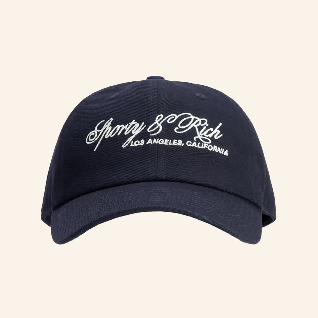 Sporty And Rich Merch International Embroidered Hat Best Gifts For Husband - Lilybirchmarket