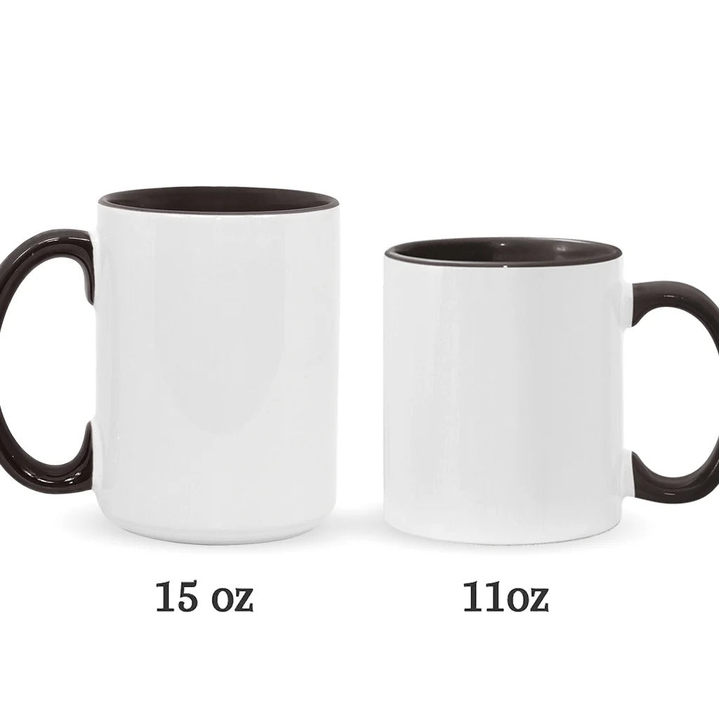 Personalized Crystal Blue Owl Accent Mug