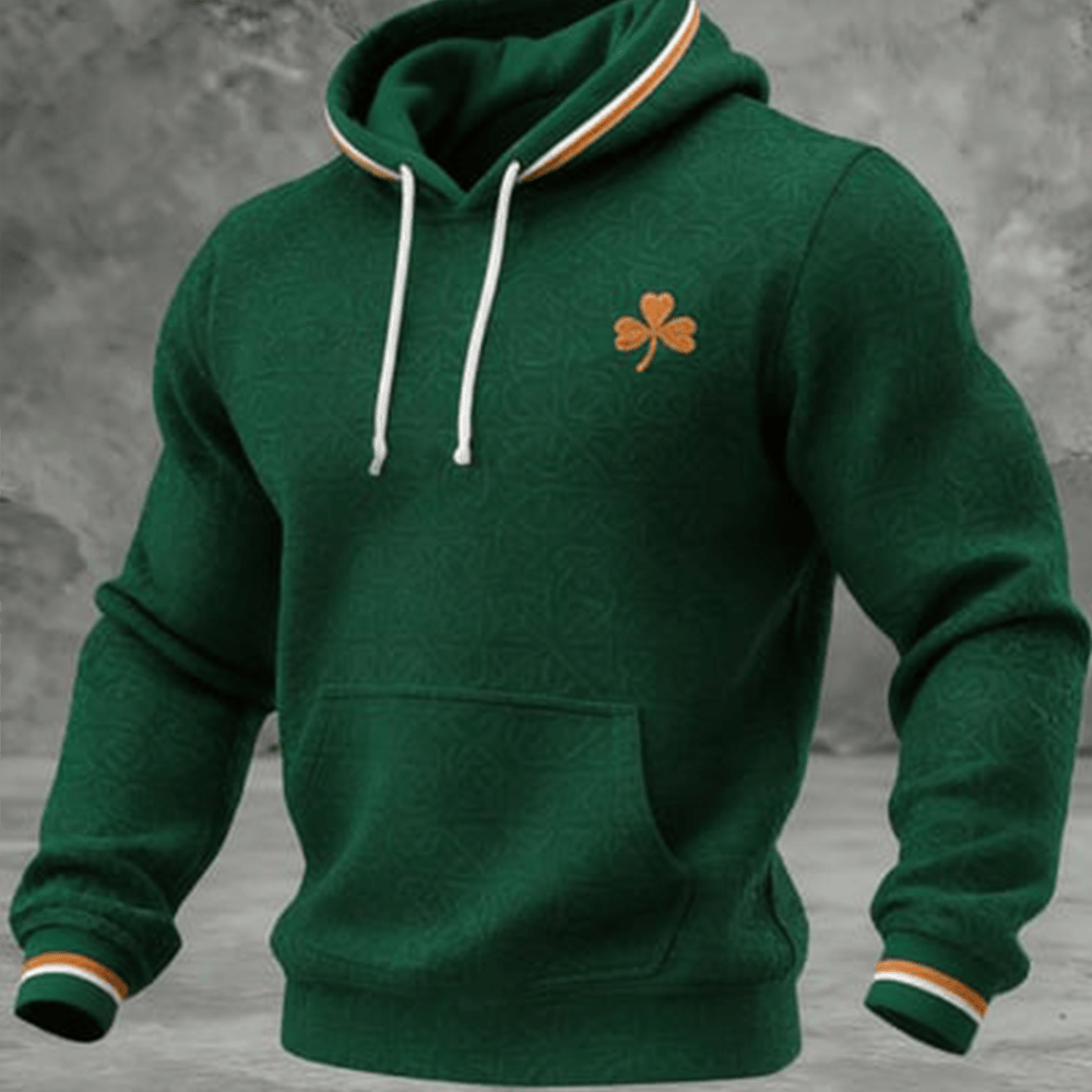 St Paddys Day Shamrock Hoodie St Patrick's Day Apparel Best Gift For Grandpa - Lilybirchmarket