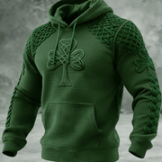 St Paddys Day Shamrock Hoodie St Patrick's Day Apparel Cool Present For Men - Lilybirchmarket