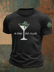  St Patrick's Day A Tini Bit Irish T-Shirt St Patrick'S Day Apparel Gifts For Irish Holiday - TradiViet